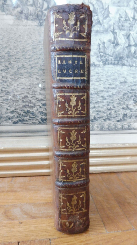 L'Anti-Lucrèce (De Polignac) 1755 2 tomes en 1 vol. COMPLET ANTI-MATERIALISME