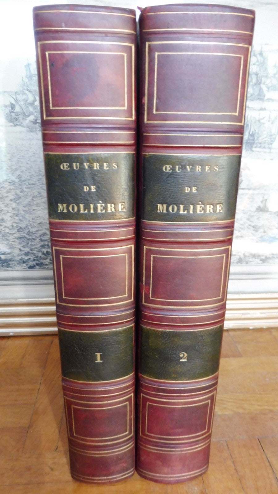 Oeuvres de Molière 1835 2/2 illus. Johannot