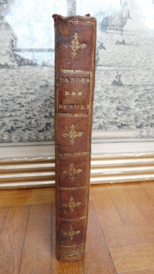 Essai sur les lieux et les dangers des sépultures (Vicq d'Azir trad.) 1778