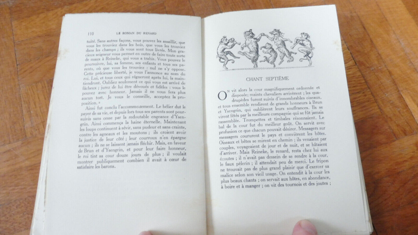Le Roman de Renard (Goethe) 1929 NUMEROTE