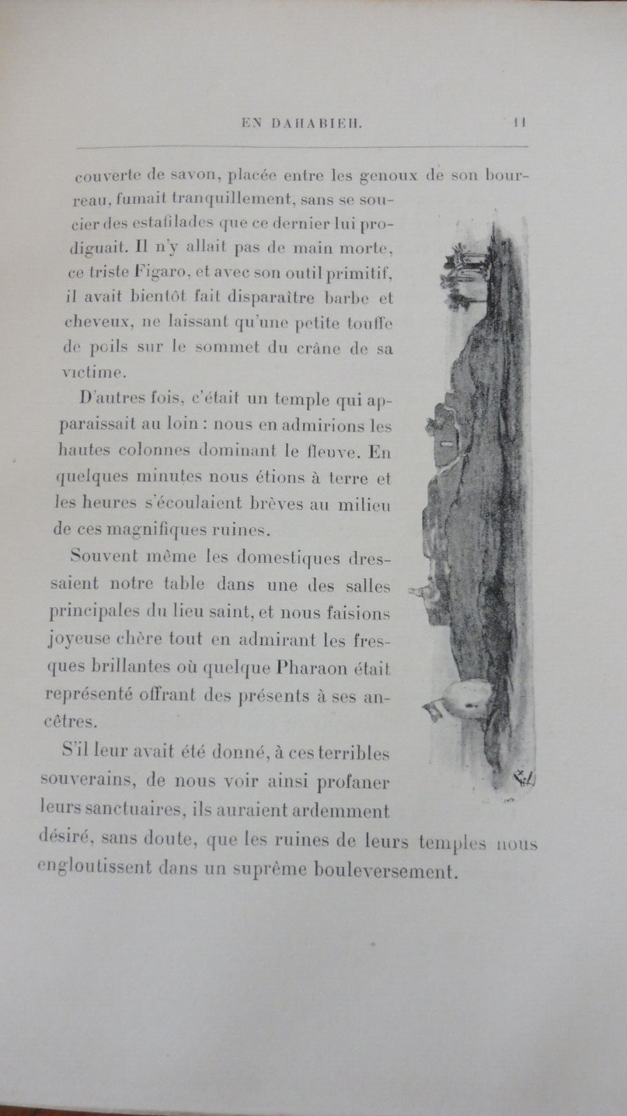 En Dahabieh (Max Boucard) 1889 illus. Régamey
