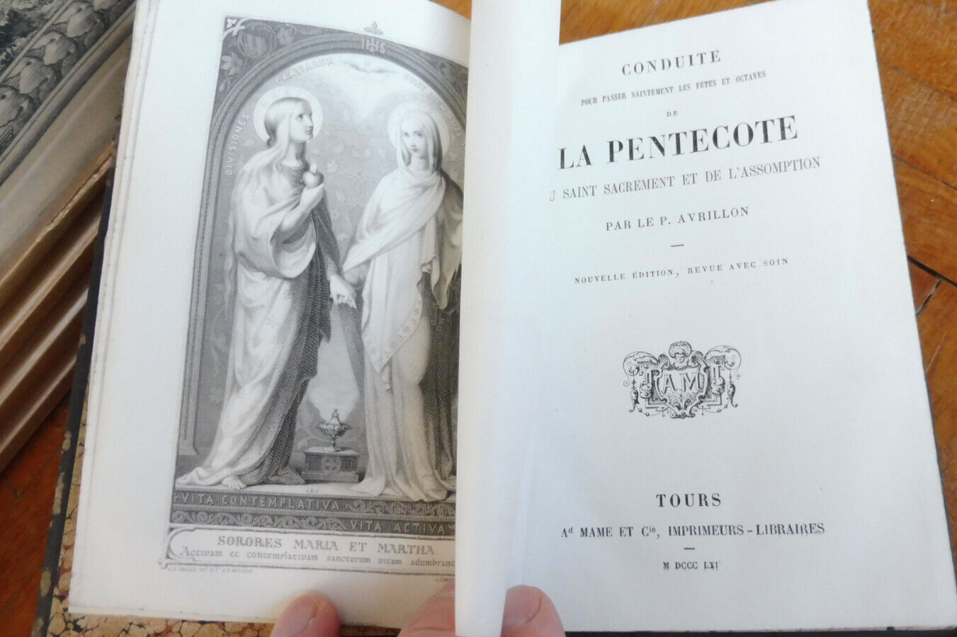 Conduite pour passer la Pentecôte (Avrillon) 1861