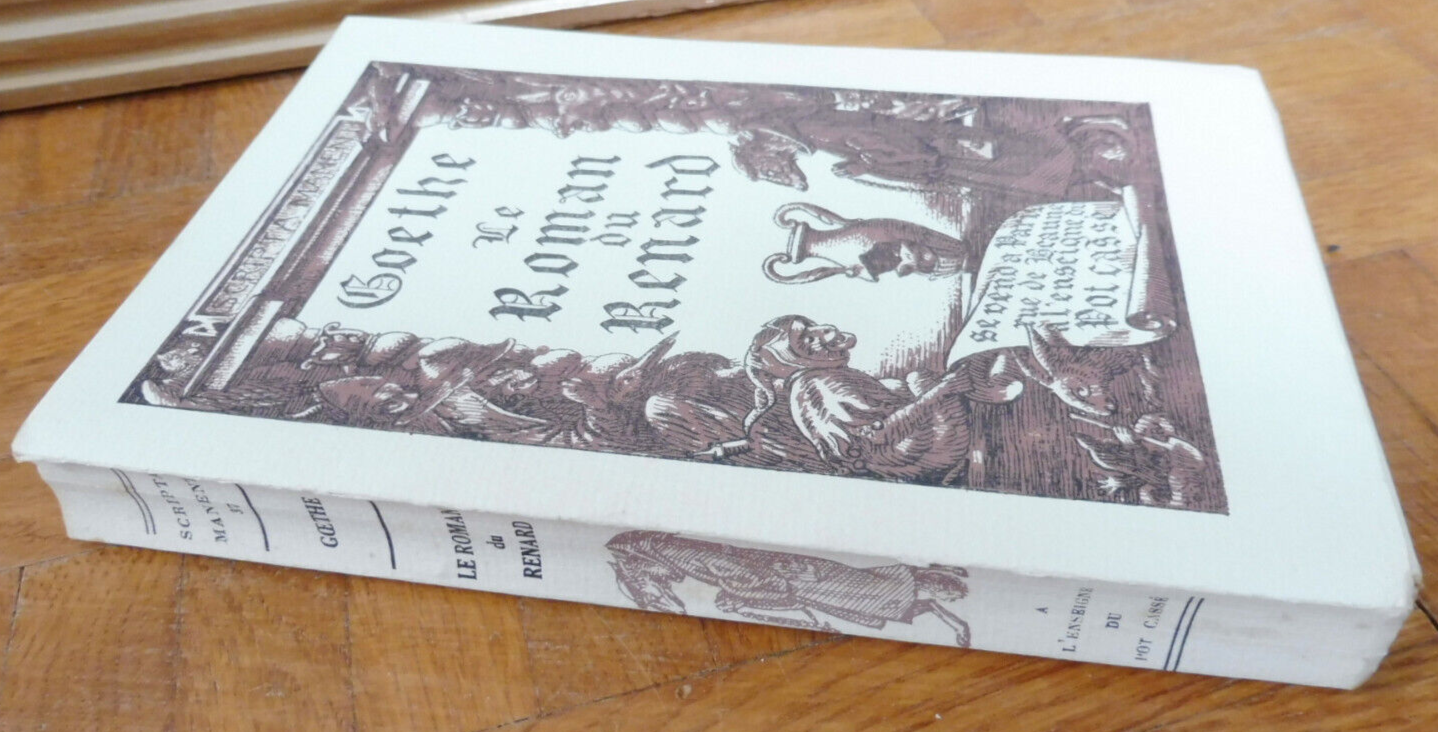 Le Roman de Renard (Goethe) 1929 NUMEROTE