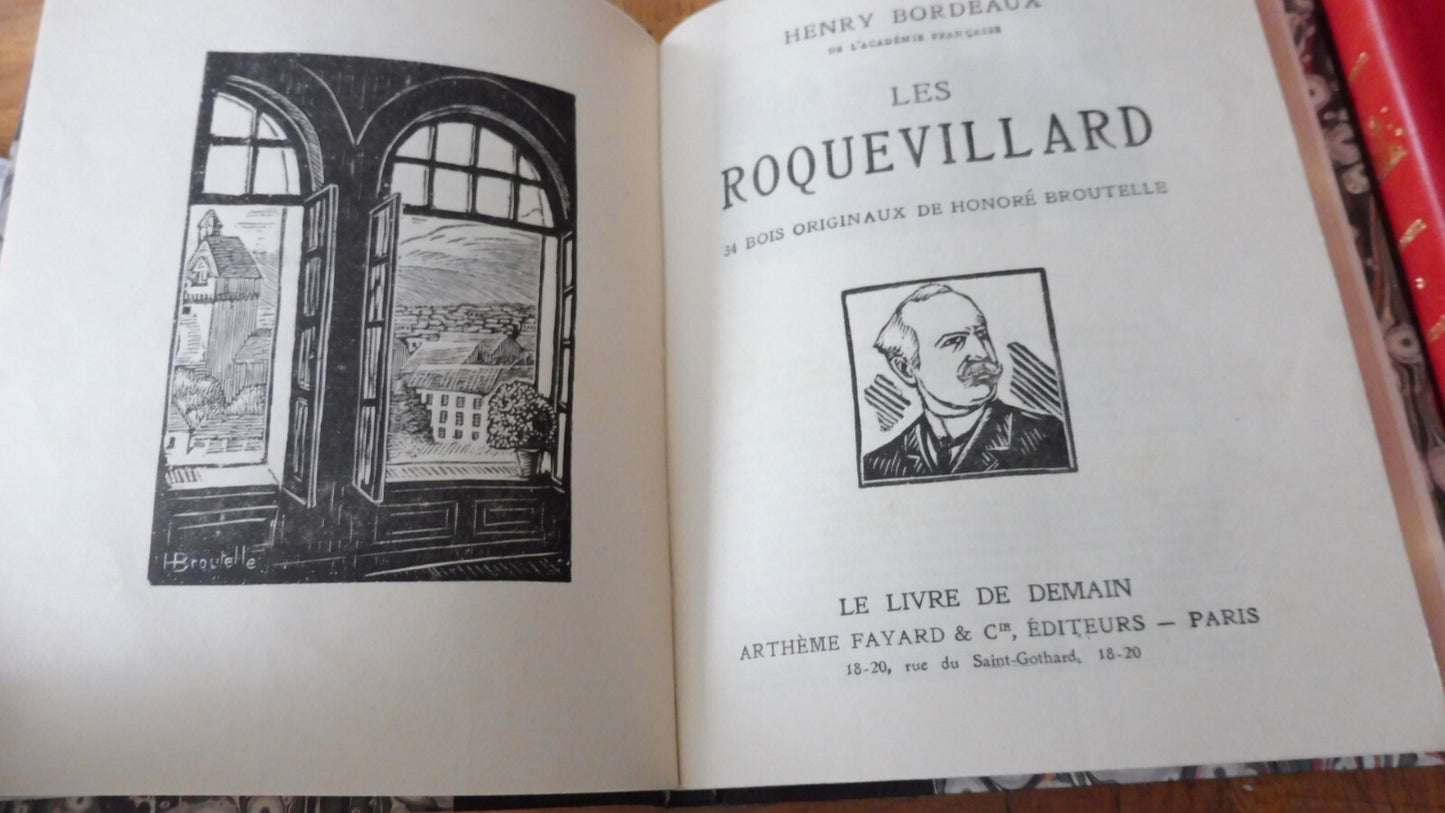 Les Roquevillard (Henry Bordeaux) s. d. illus. Broutelle