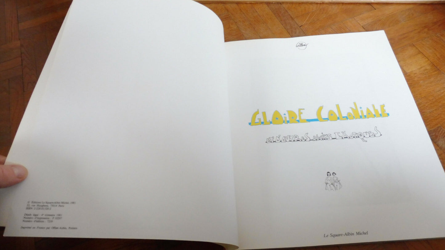 Gloire coloniale et autres récits exotiques (Willem) 1981