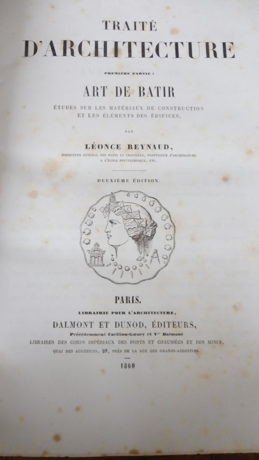 Traité d'architecture (Léonce Reynaud) 1860 2/2