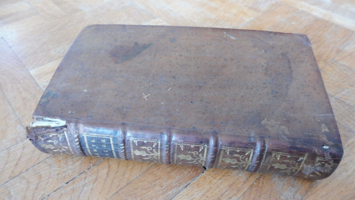 L'Anti-Lucrèce (De Polignac) 1755 2 tomes en 1 vol. COMPLET ANTI-MATERIALISME