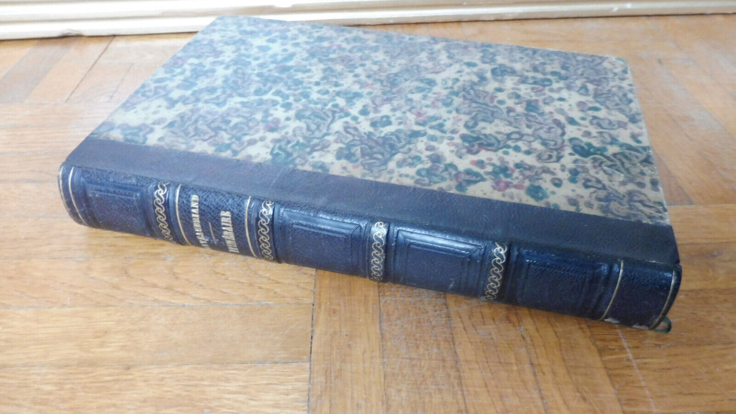 Itinéraire de Paris à Jérusalem suivi des Voyages en Italie (Chateaubriand) 1838