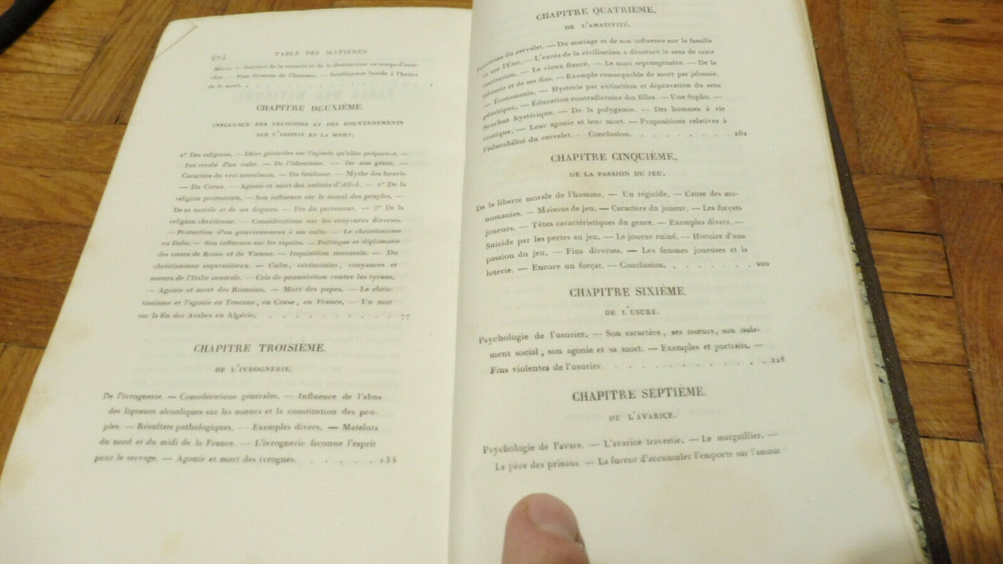 De l'agonie et de la mort (Lauvergne) 1842 2/2