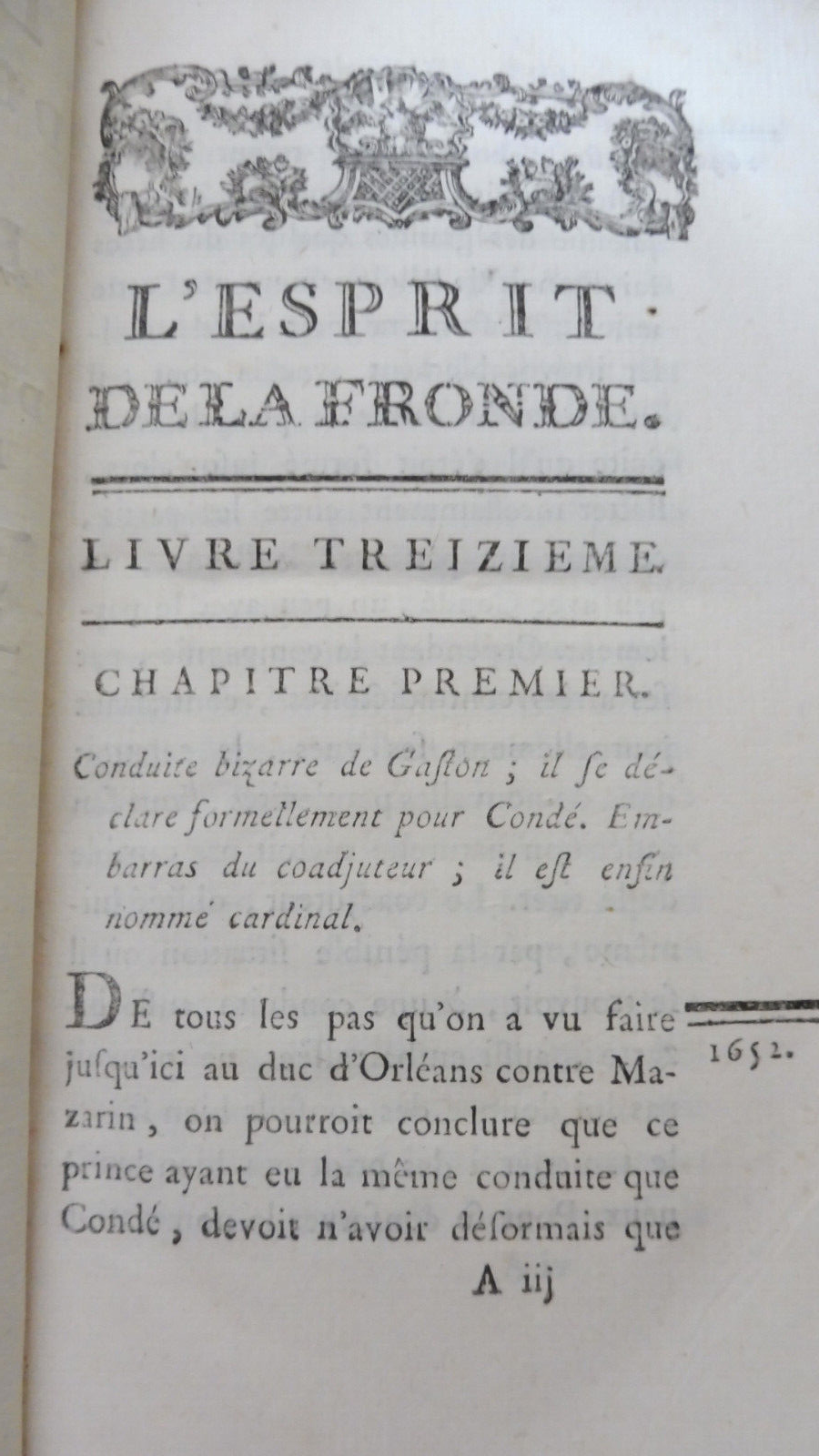 L'Esprit de la Fronde vol. 5 (Jean-Baptiste Mailly) 1773
