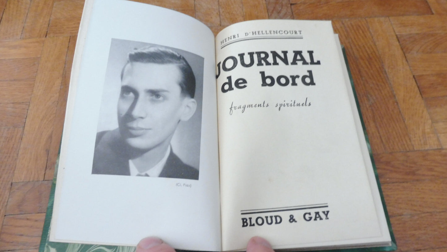 Journal de bord (Henri D'Hellencourt) s.d.