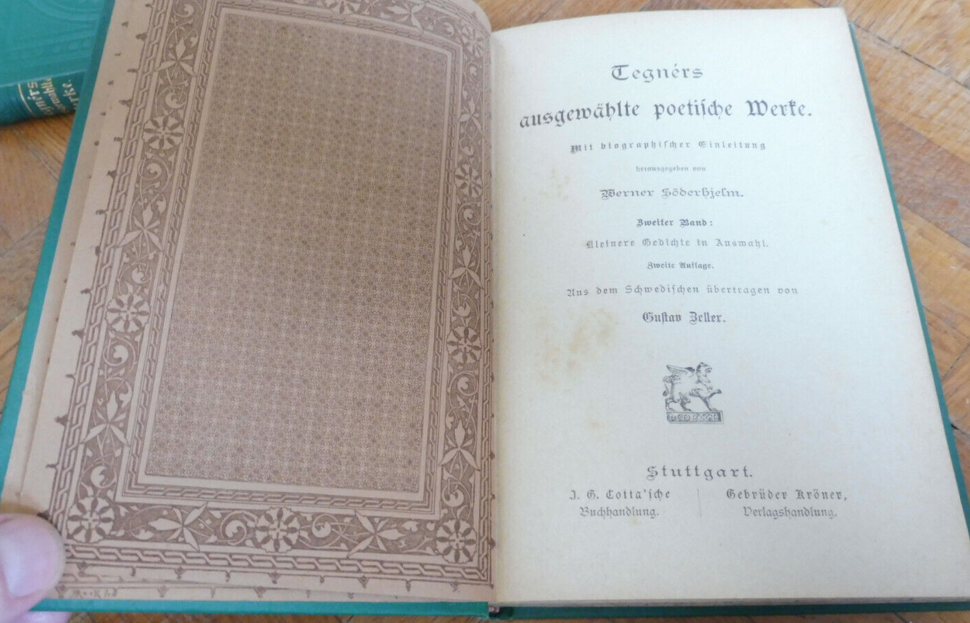 Tegnérs ausgewählte poetiche Werke (Esaias Tegnér) s.d. 2 vol.