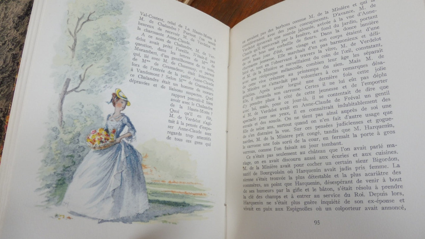 L'Escapade (Henri de Régnier) 1941 illus. Jean Droit VELIN