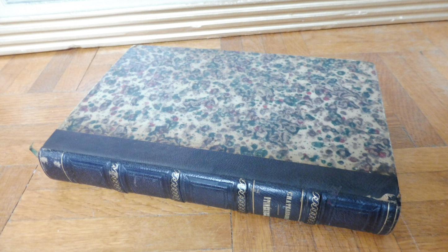 Itinéraire de Paris à Jérusalem suivi des Voyages en Italie (Chateaubriand) 1838