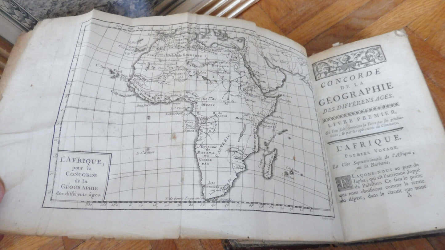 Concorde de la géographie (Pluche) 1764