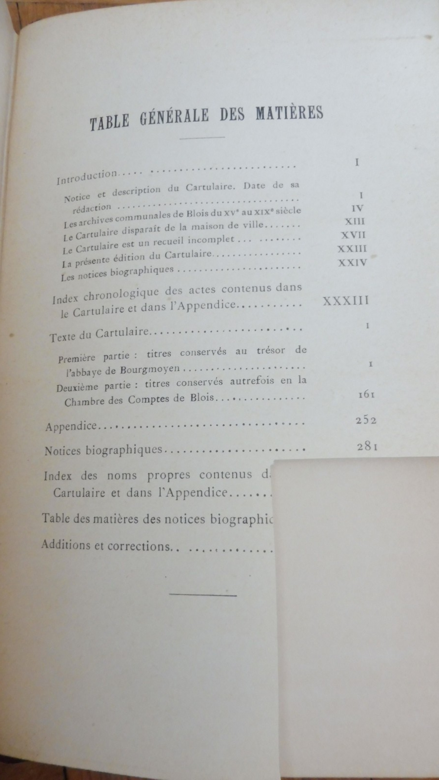 Cartulaire de la ville de Blois 1196-1493 (Soyer et Trouillard) 1907