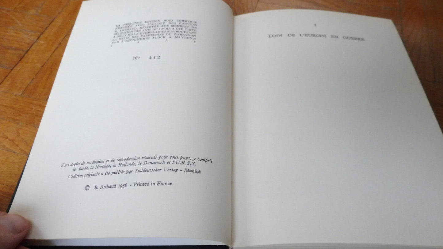 Ma Vie d'espion (Erich Gimpel) 1968 2ème GUERRE MONDIALE