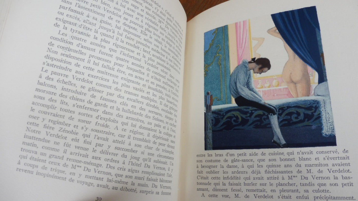 L'Escapade (Henri de Régnier) 1941 illus. Jean Droit VELIN