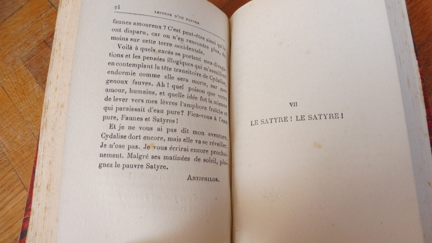 Lettres d'un satyre (Rémy de Gourmont) 1922
