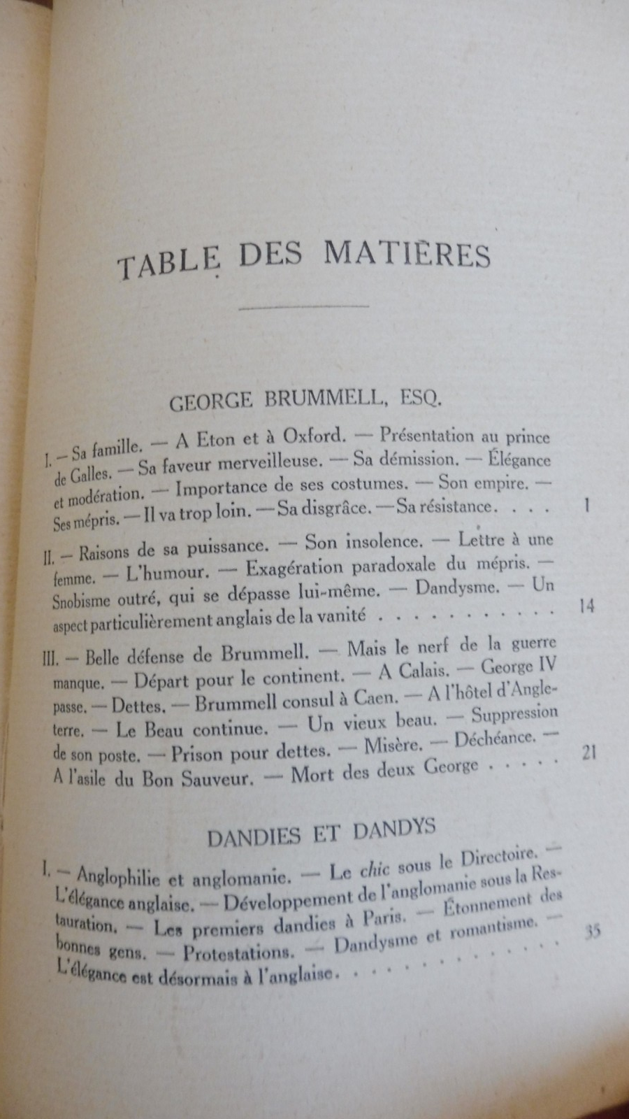 Les Dandys (Jacques Boulenger) 1932