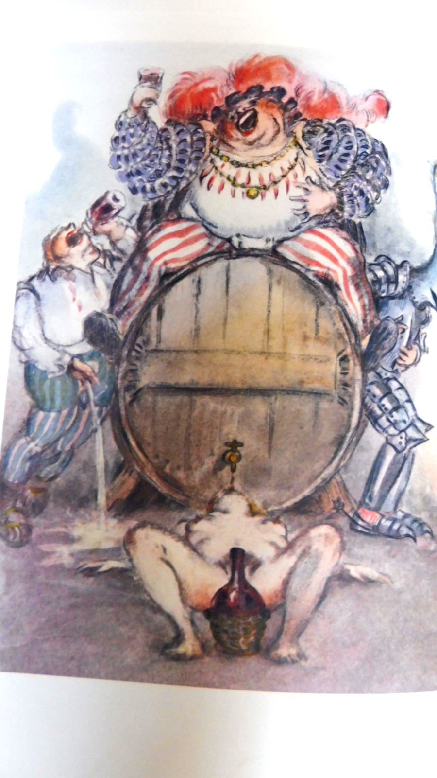 Gargantua et Pantagruel (Rabelais) 1936 5/5 illus. Icart