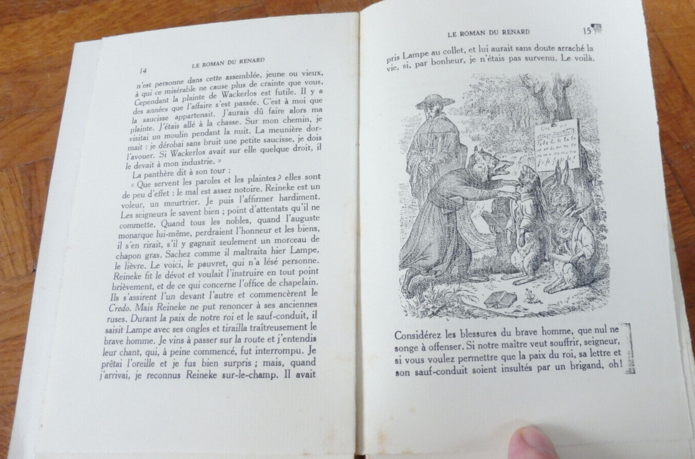 Le Roman de Renard (Goethe) 1929 NUMEROTE