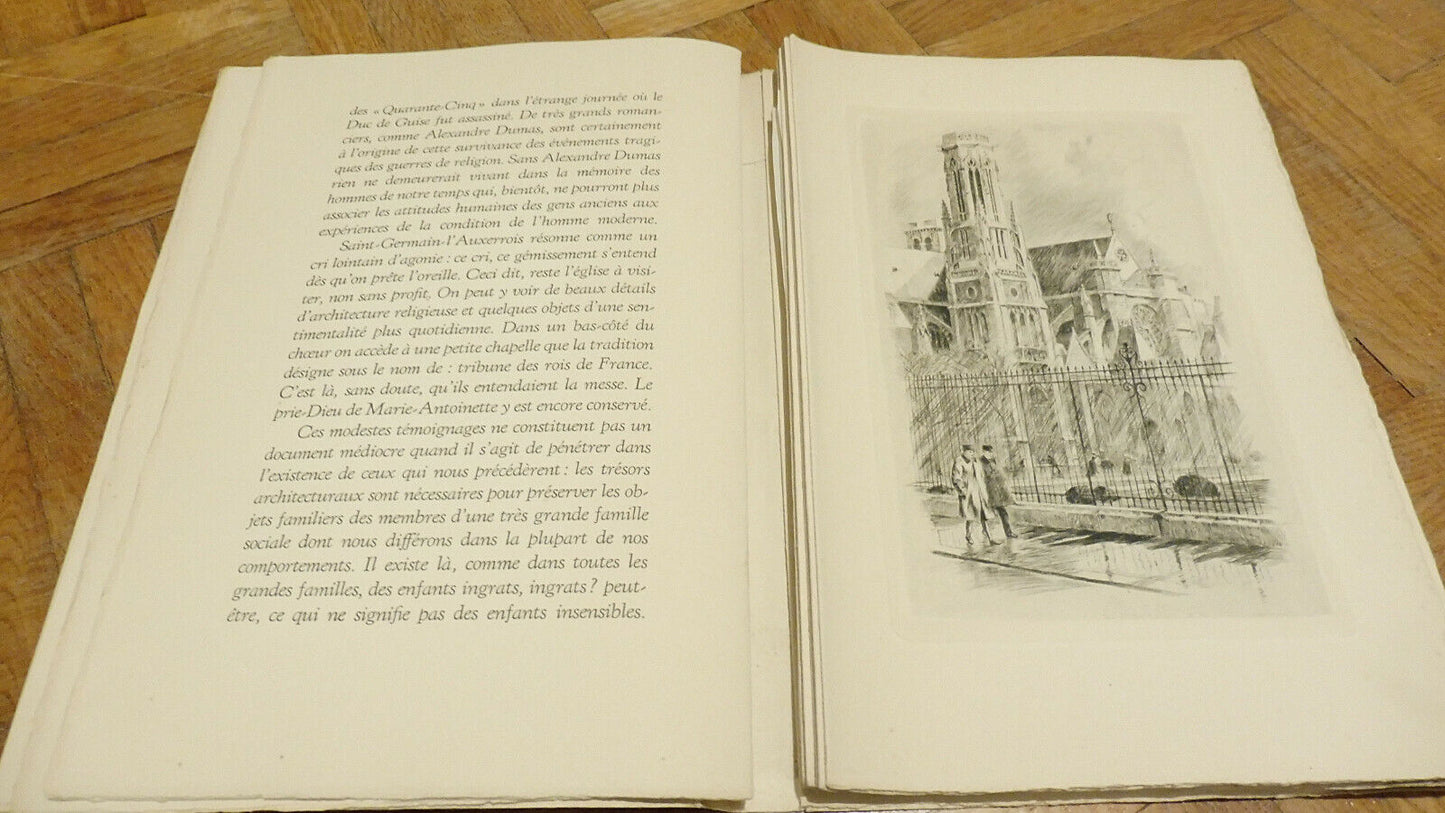 Images de Paris (Pierre Mac Orlan) 1951 Illus. Samson NUMEROTE