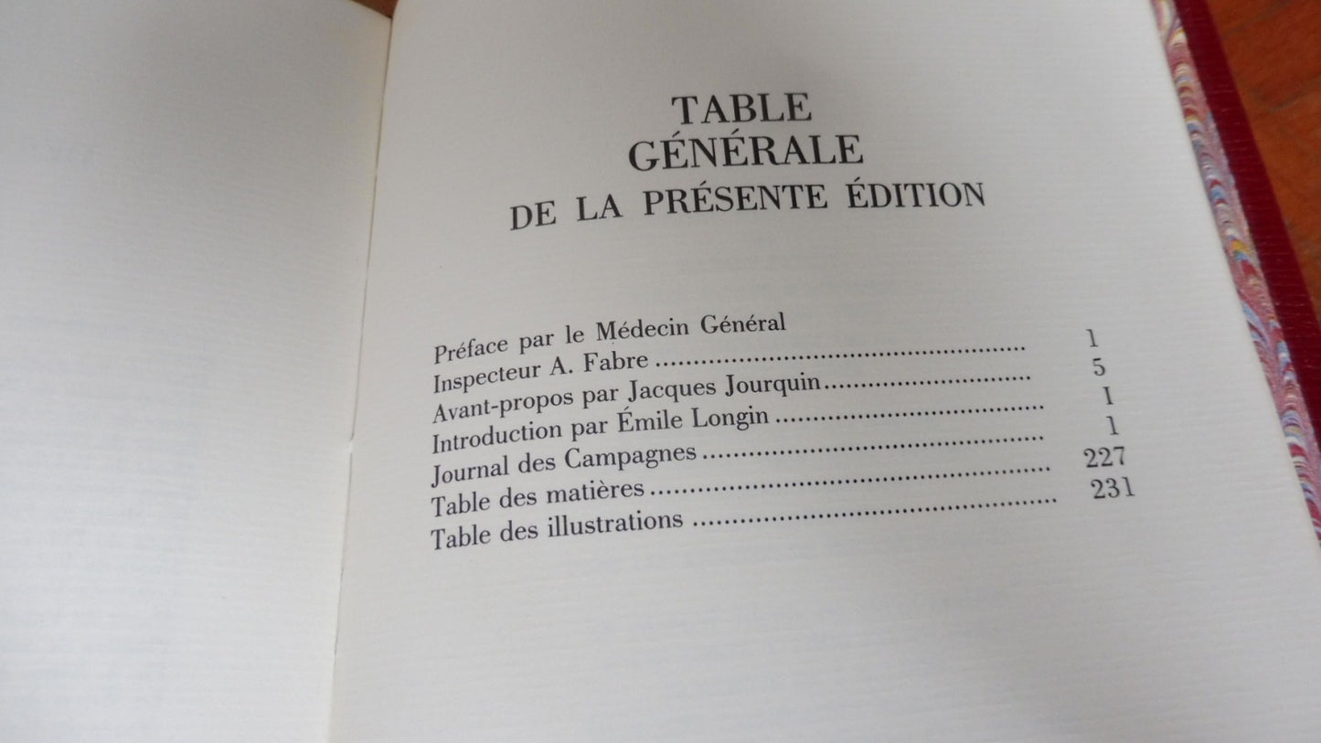 Journal des campagnes. 1799-1809 (Baron Percy) 1958 2/2 NAPOLEON