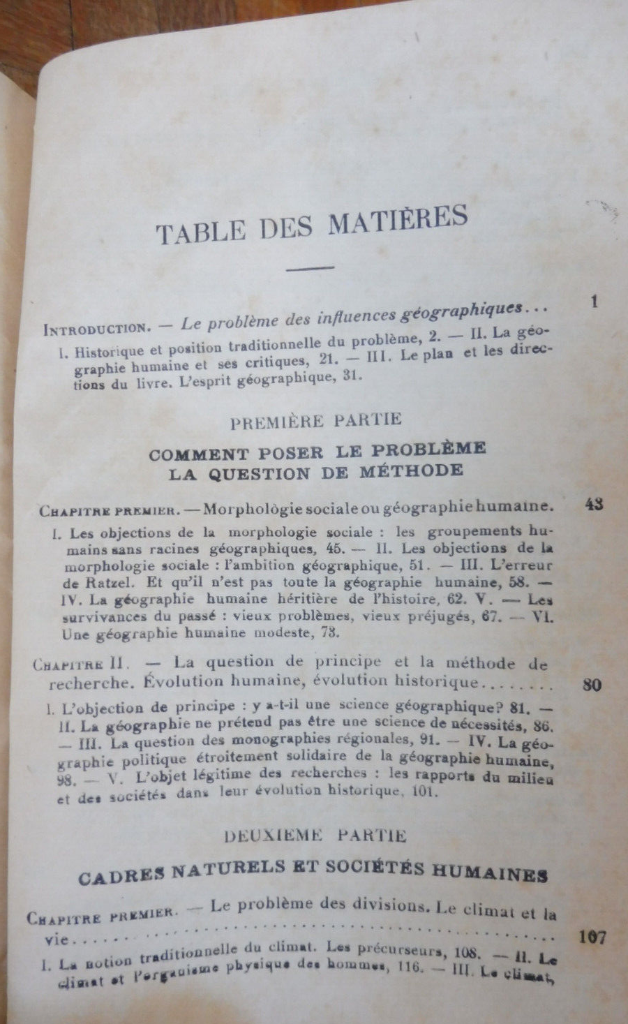 La Terre et l'évolution humaine (L. Febvre) 1922