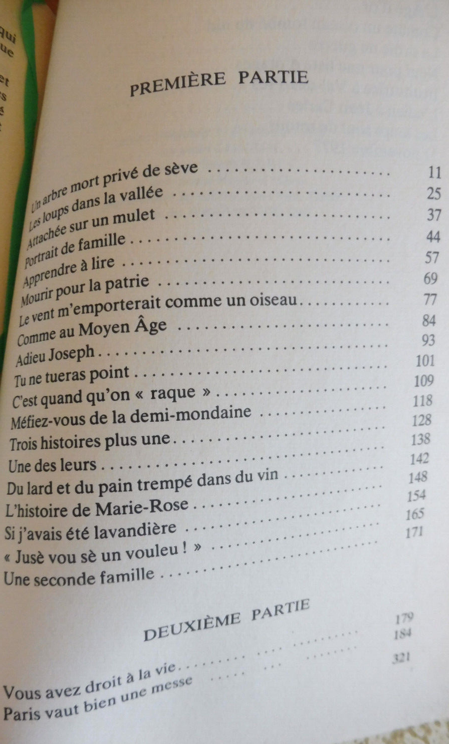 Une soupe aux herbes sauvages (Emilie Carles) 1978
