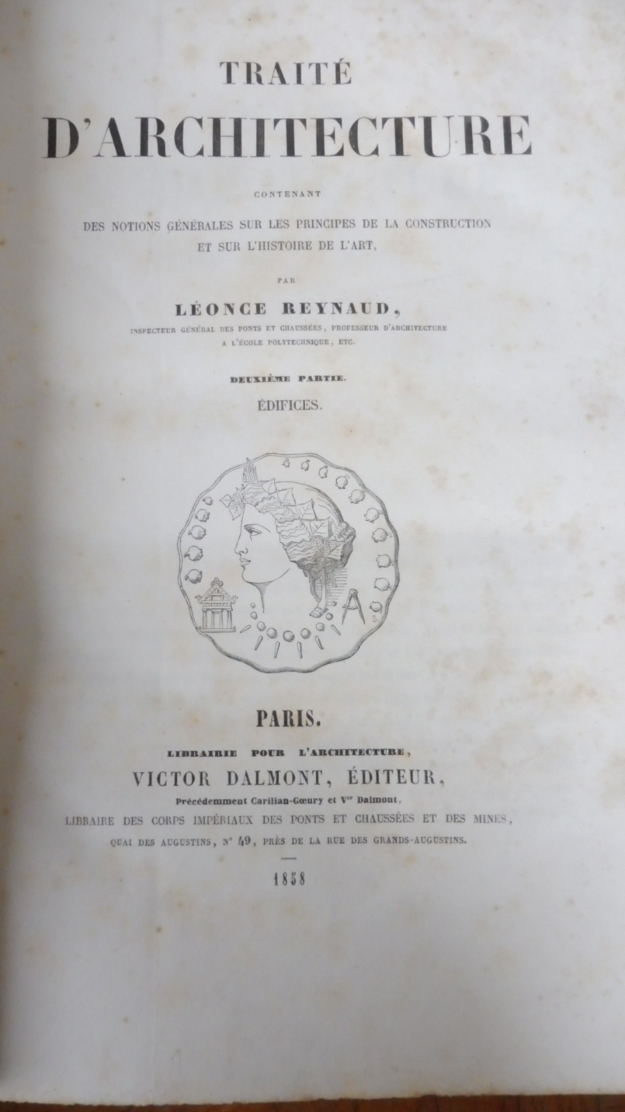 Traité d'architecture (Léonce Reynaud) 1860 2/2