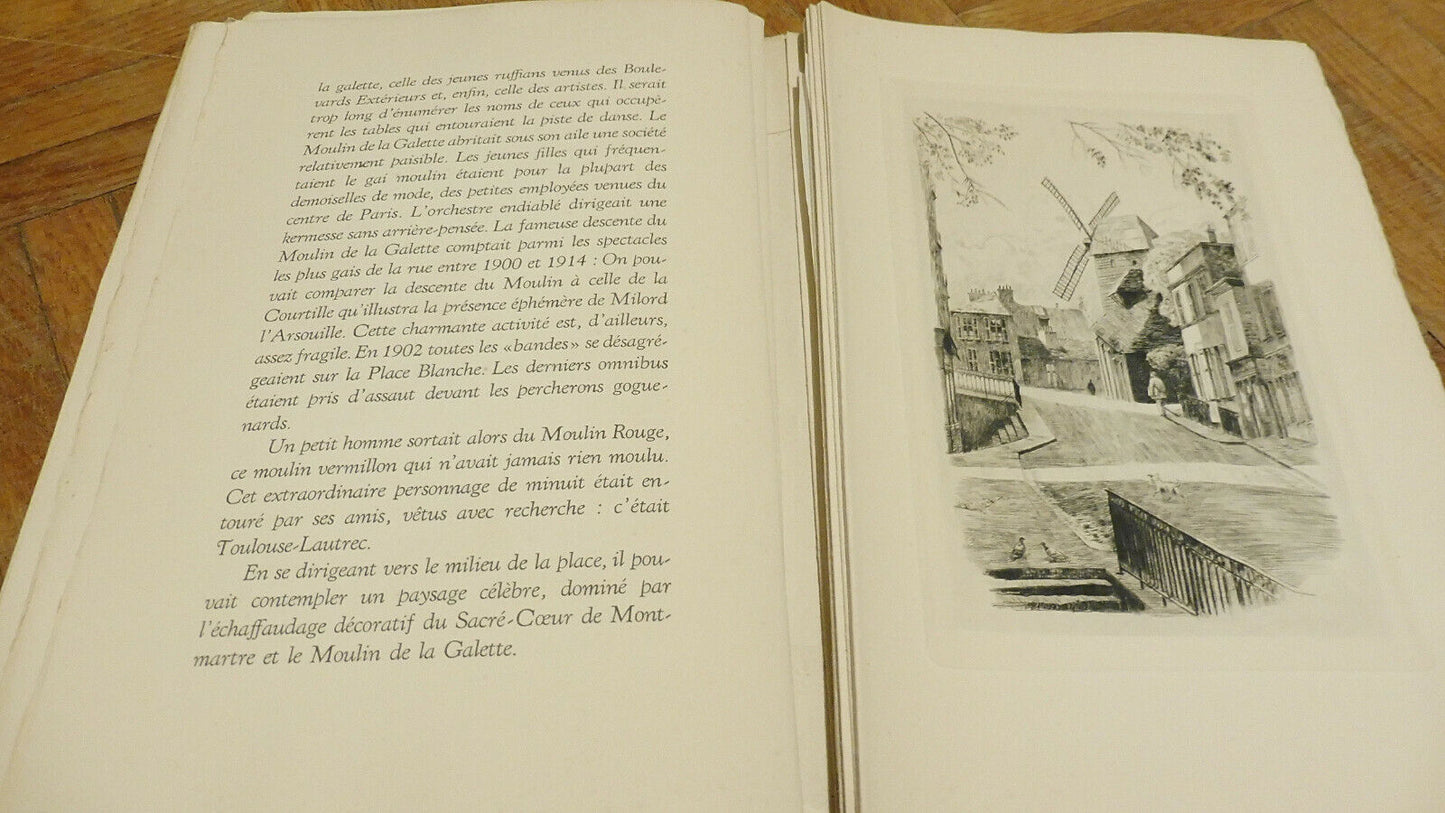 Images de Paris (Pierre Mac Orlan) 1951 Illus. Samson NUMEROTE