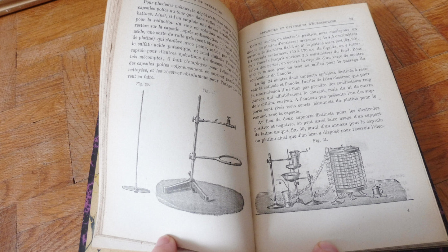 Analyse électrolytique quantitative (A. Classen) 1886