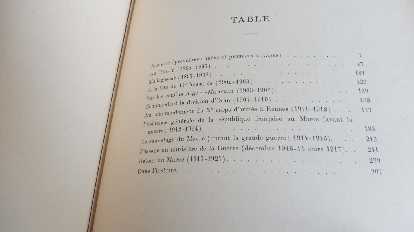 Lyautey (Colonel Ch. Bugnet) 1934