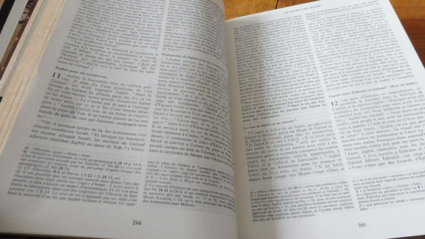 La Bible de Jérusalem 1975