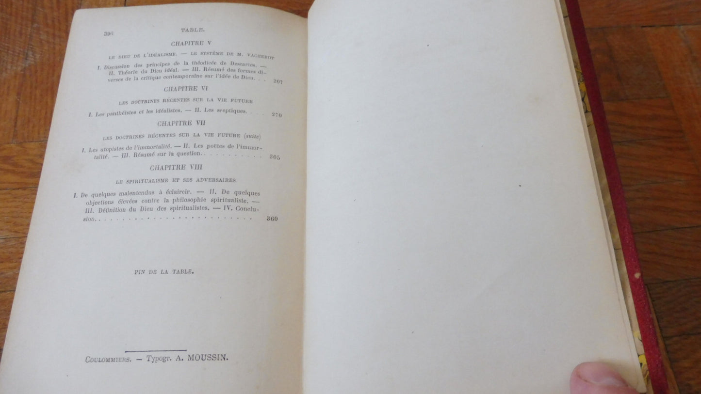 L'Idée de Dieu et ses nouveaux critiques (E. Caro) 1873