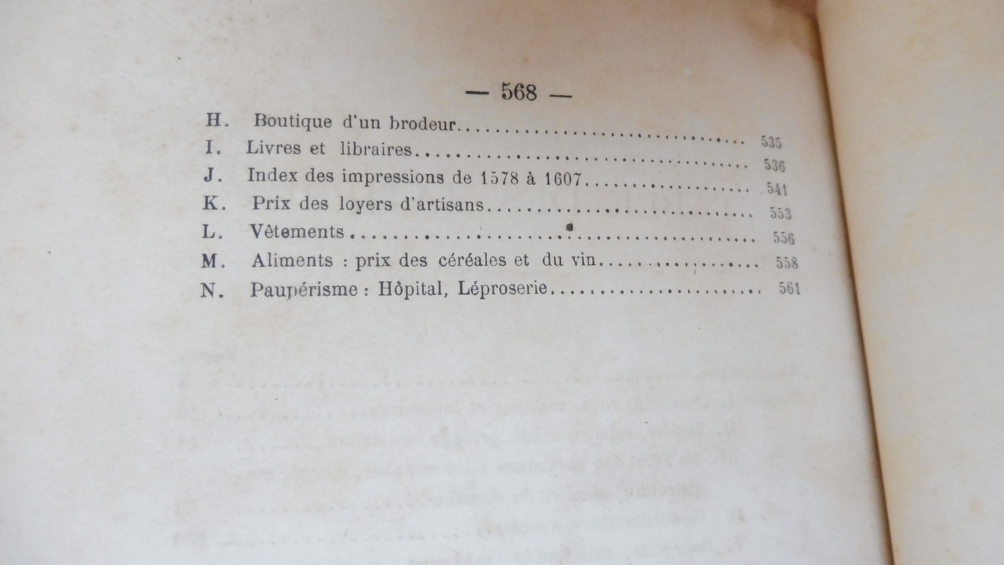 Nîmes à la fin du XIXème siècle (Albert Puech) 1884
