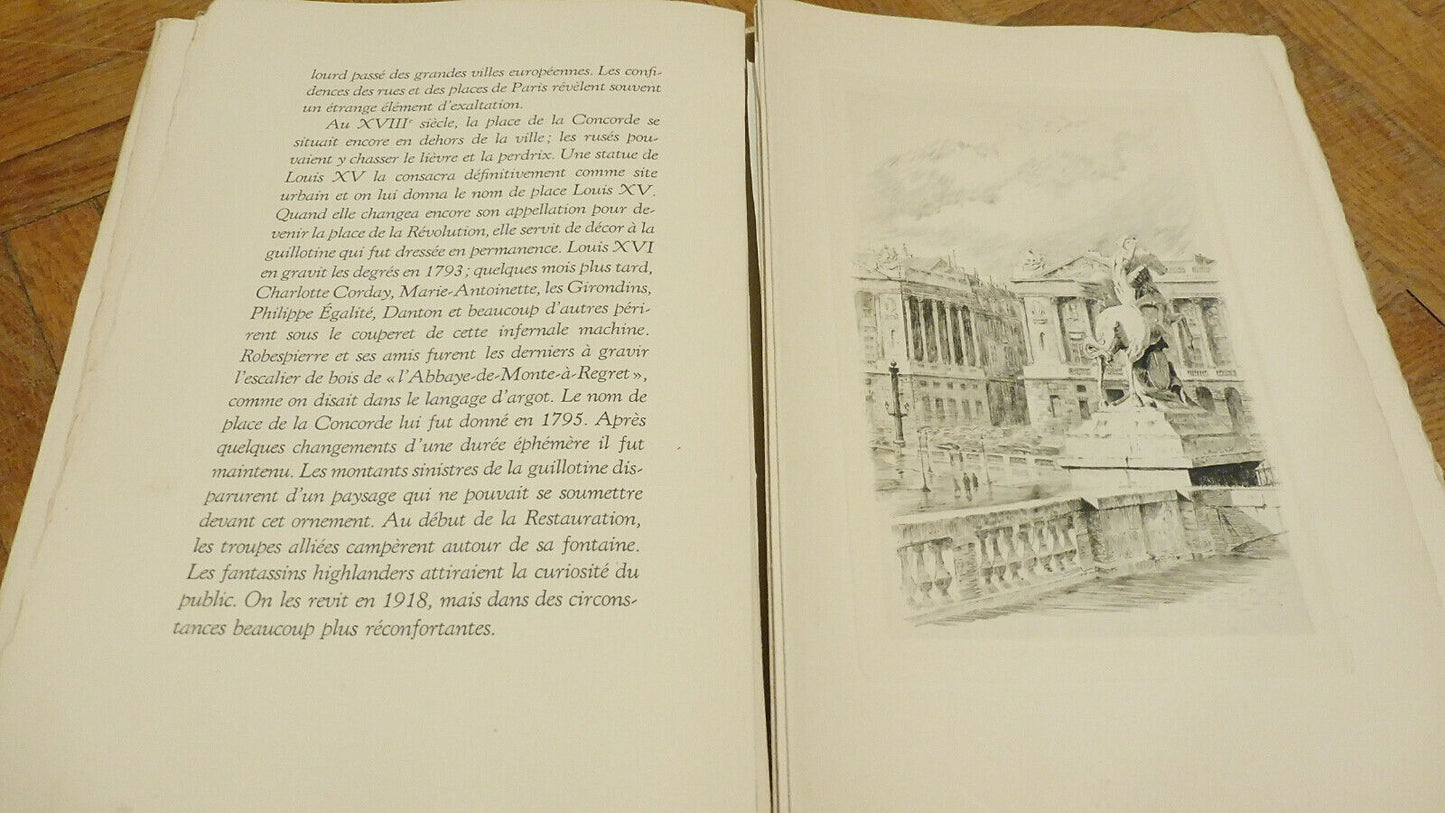 Images de Paris (Pierre Mac Orlan) 1951 Illus. Samson NUMEROTE