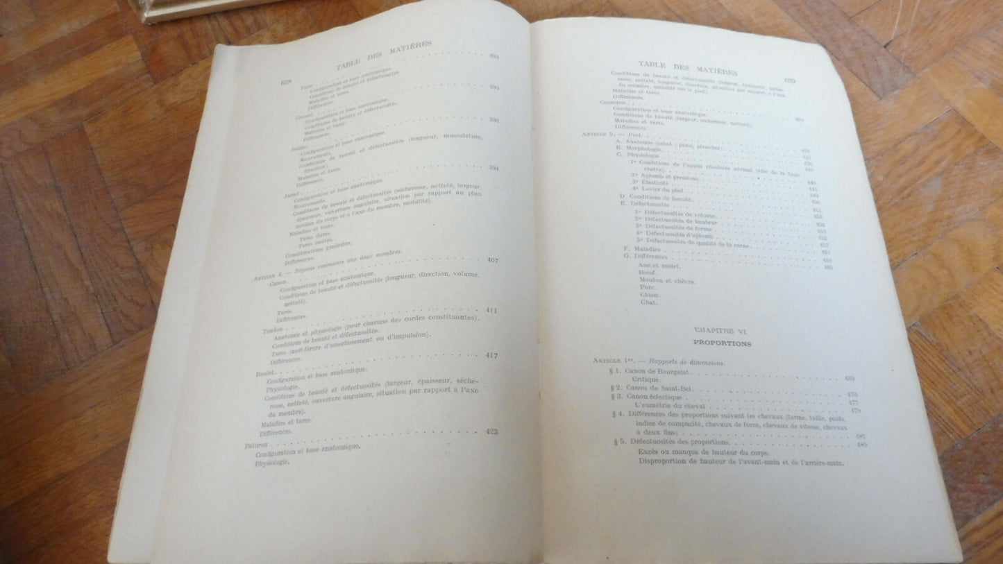 Précis d'extérieur du cheval - Lesbre - 1930 ZOOLOGIE