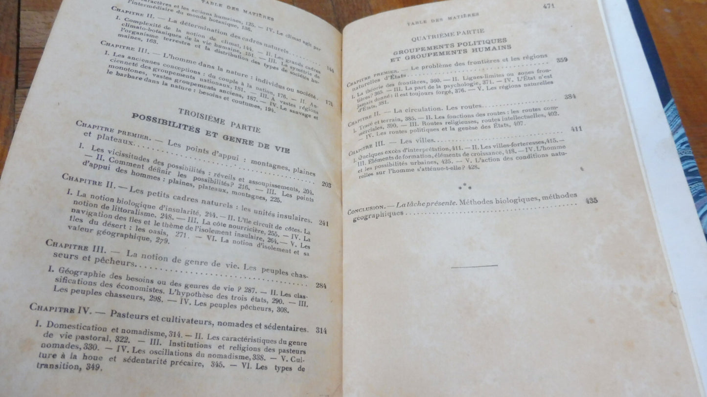 La Terre et l'évolution humaine (L. Febvre) 1922