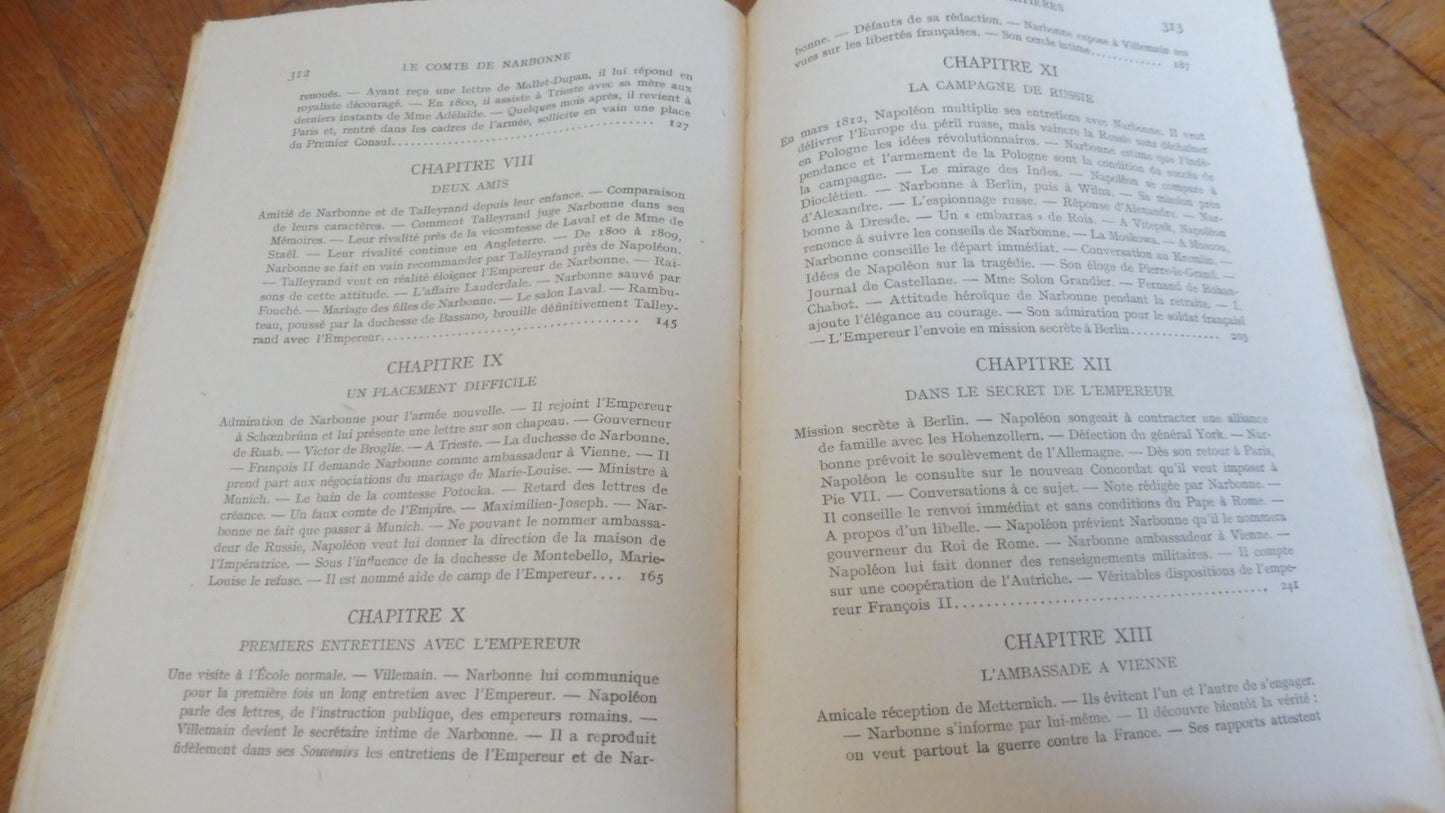 Le Comte de Narbonne. 1755-1813 (Emile Dard) 1943