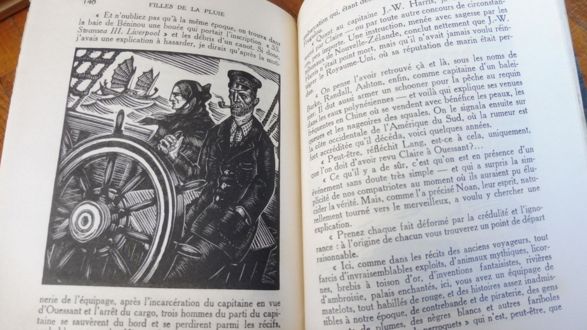 Filles de la Pluie. Scènes de la vie ouessantine (A. Savignon) 1924 illus. Alaux