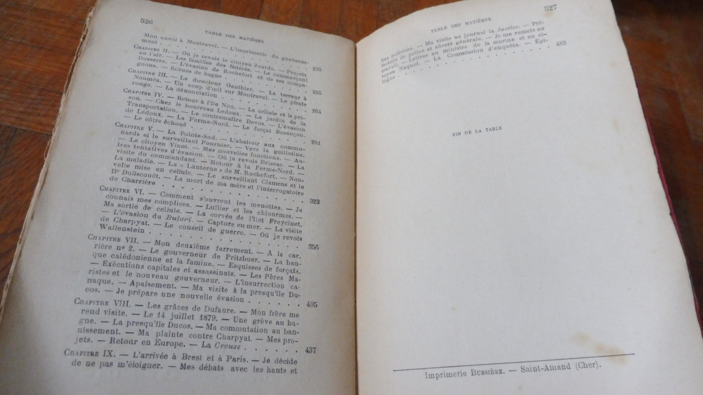 Mémoires d'un communard. Des barricades au bagne (Jean Allemane) s.d.