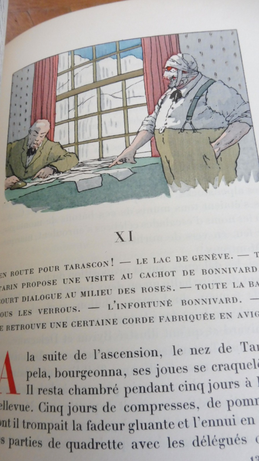 Tartarin sur les Alpes (Daudet) 1929 illus. Daniel-Girard RIVES