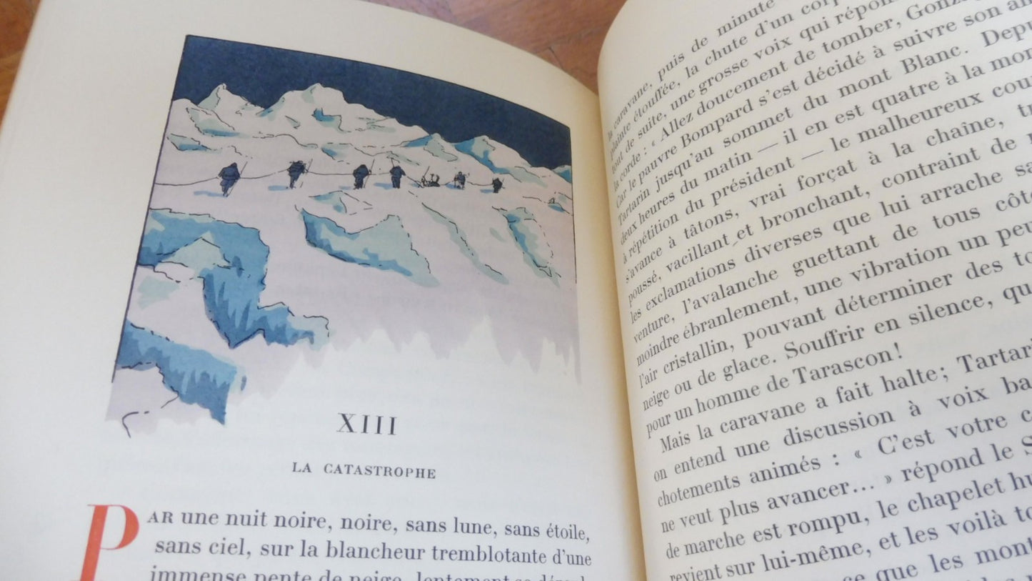 Tartarin sur les Alpes (Daudet) 1929 illus. Daniel-Girard RIVES