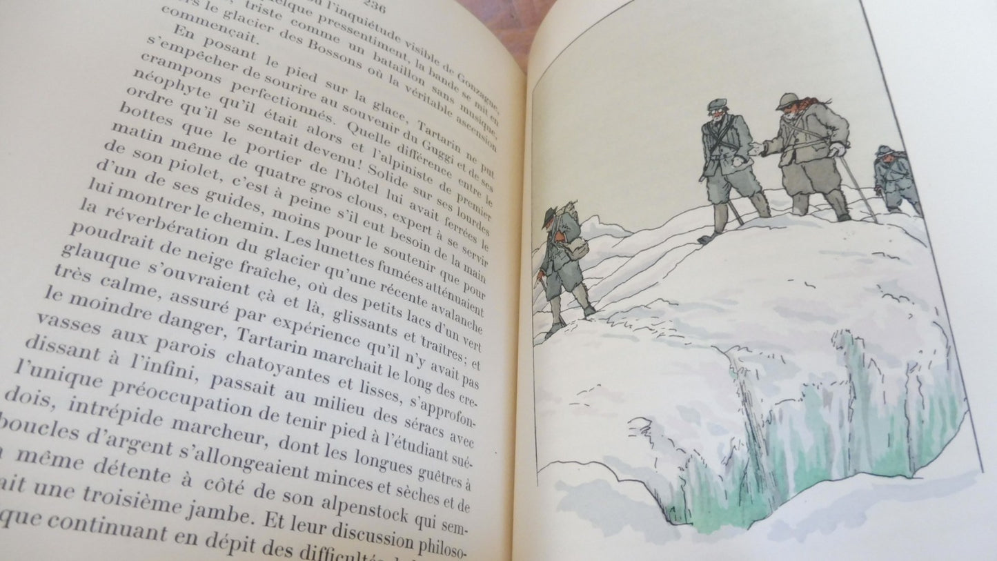 Tartarin sur les Alpes (Daudet) 1929 illus. Daniel-Girard RIVES