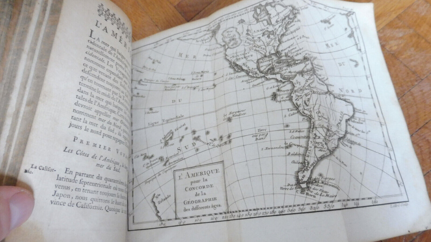 Concorde de la géographie (Pluche) 1764