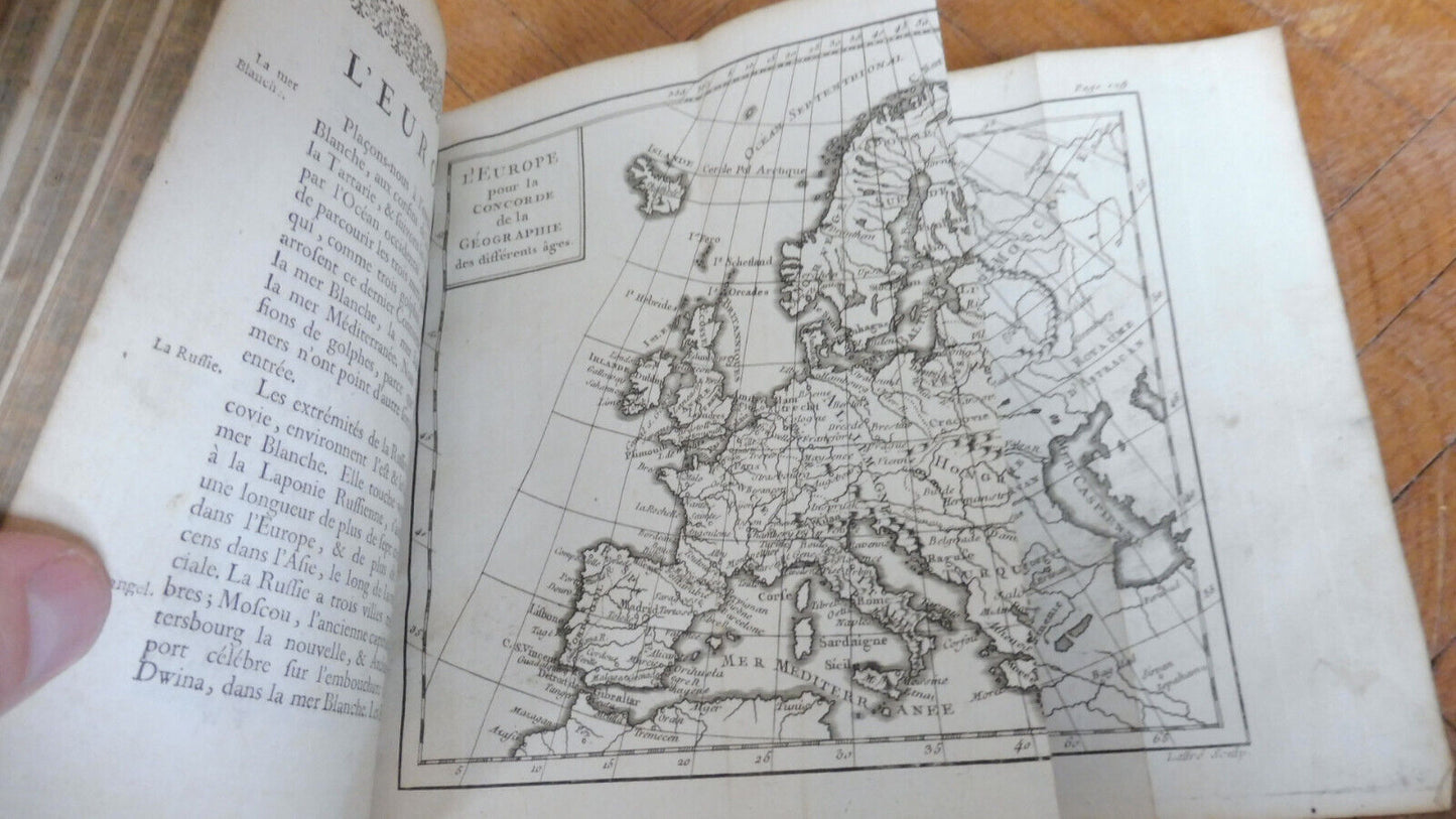 Concorde de la géographie (Pluche) 1764