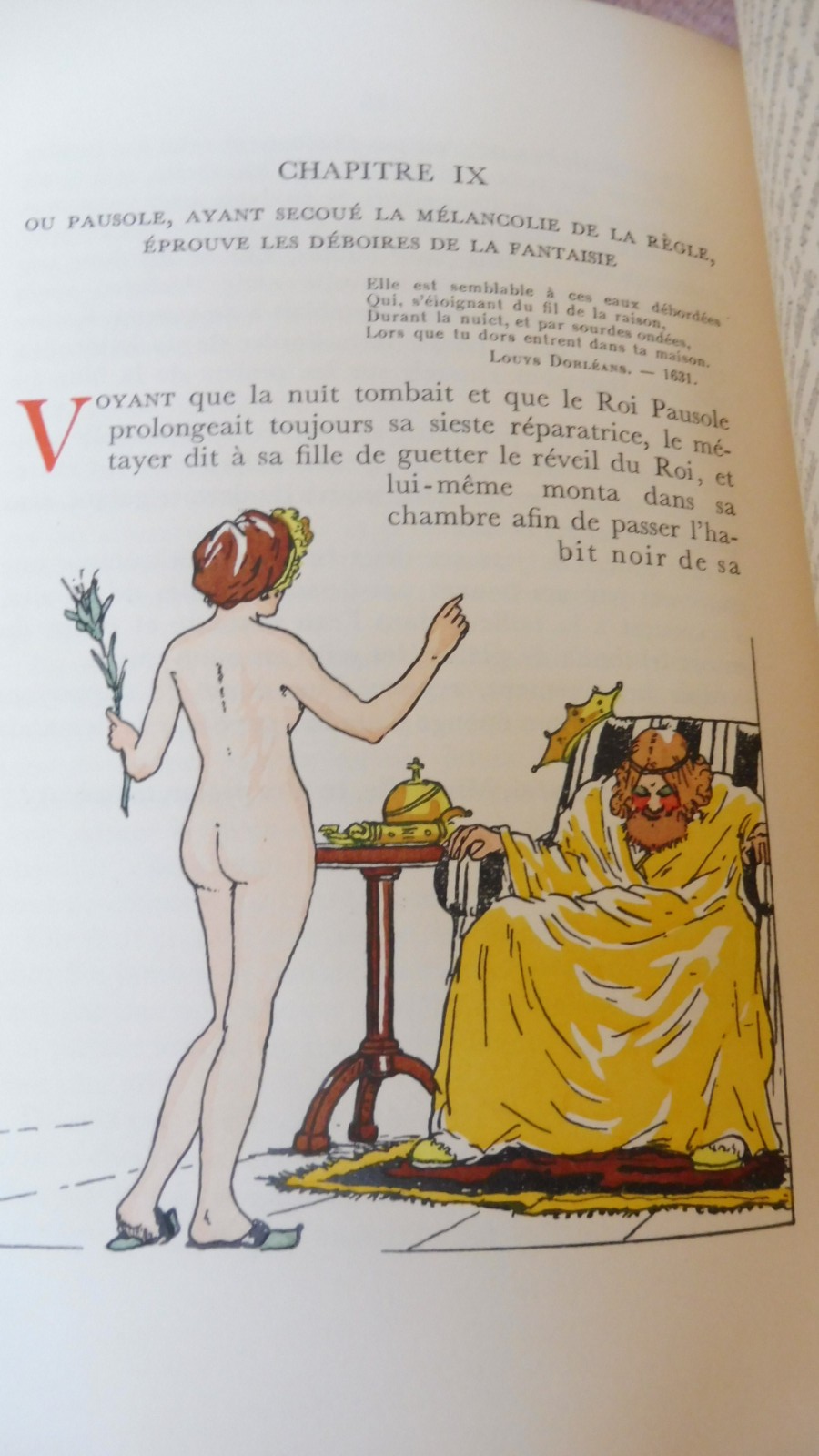 Les Aventures du roi Pausole (Pierre Louÿs) 1931 illus. Daniel-Girard RIVES