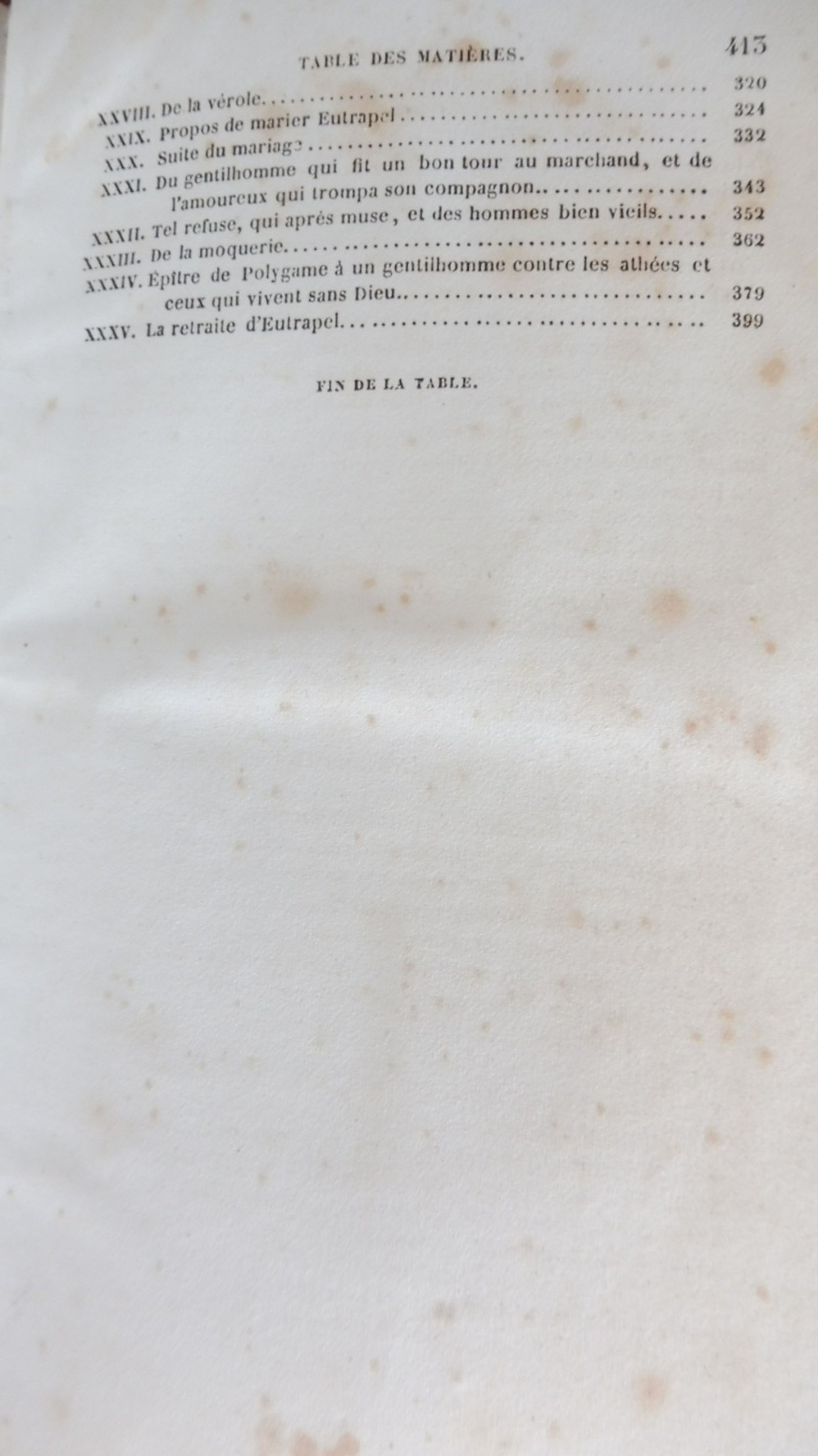 Propos rustiques (Noël Du Fail) 1842